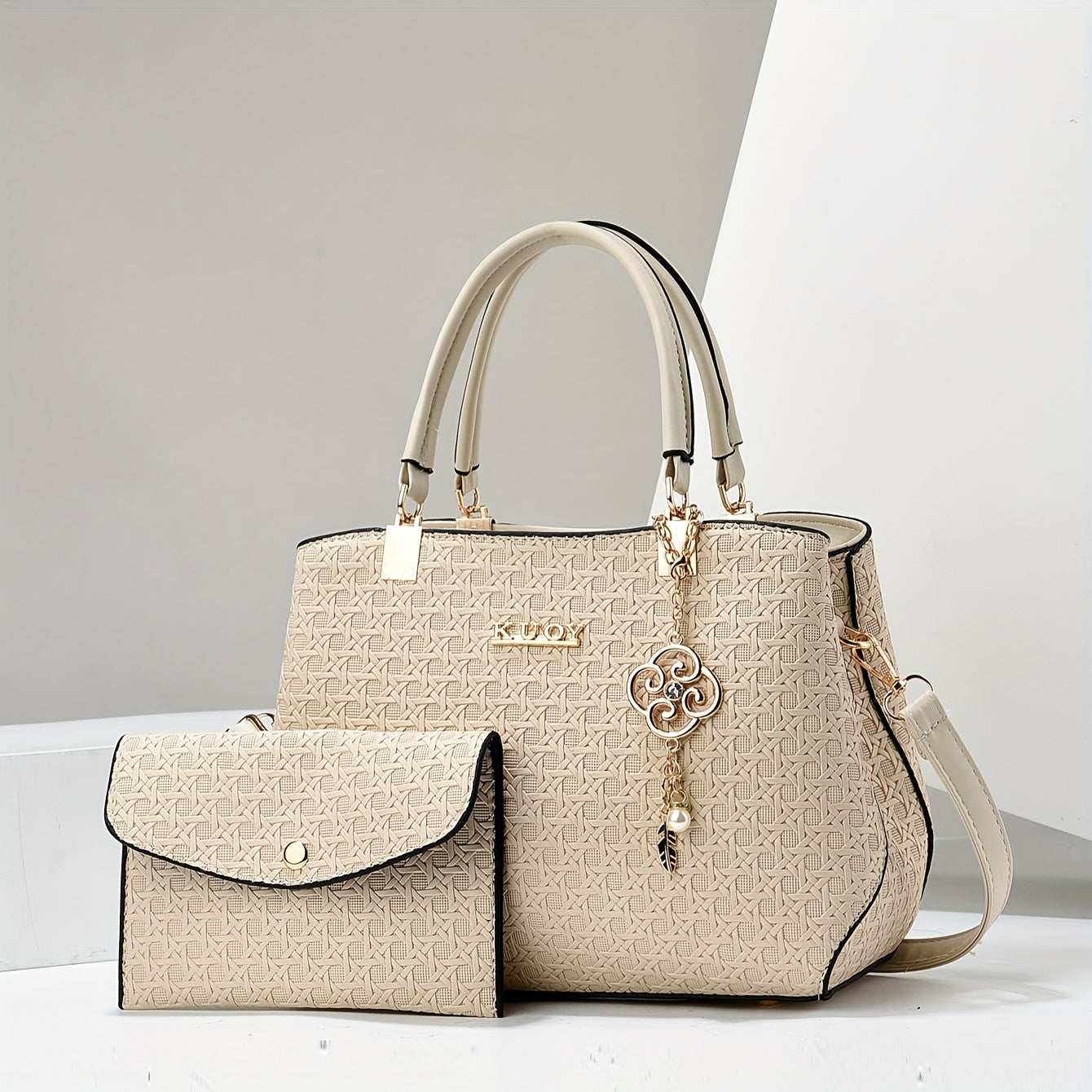 Bolsa de Ombro Isabella + Carteira de Brinde