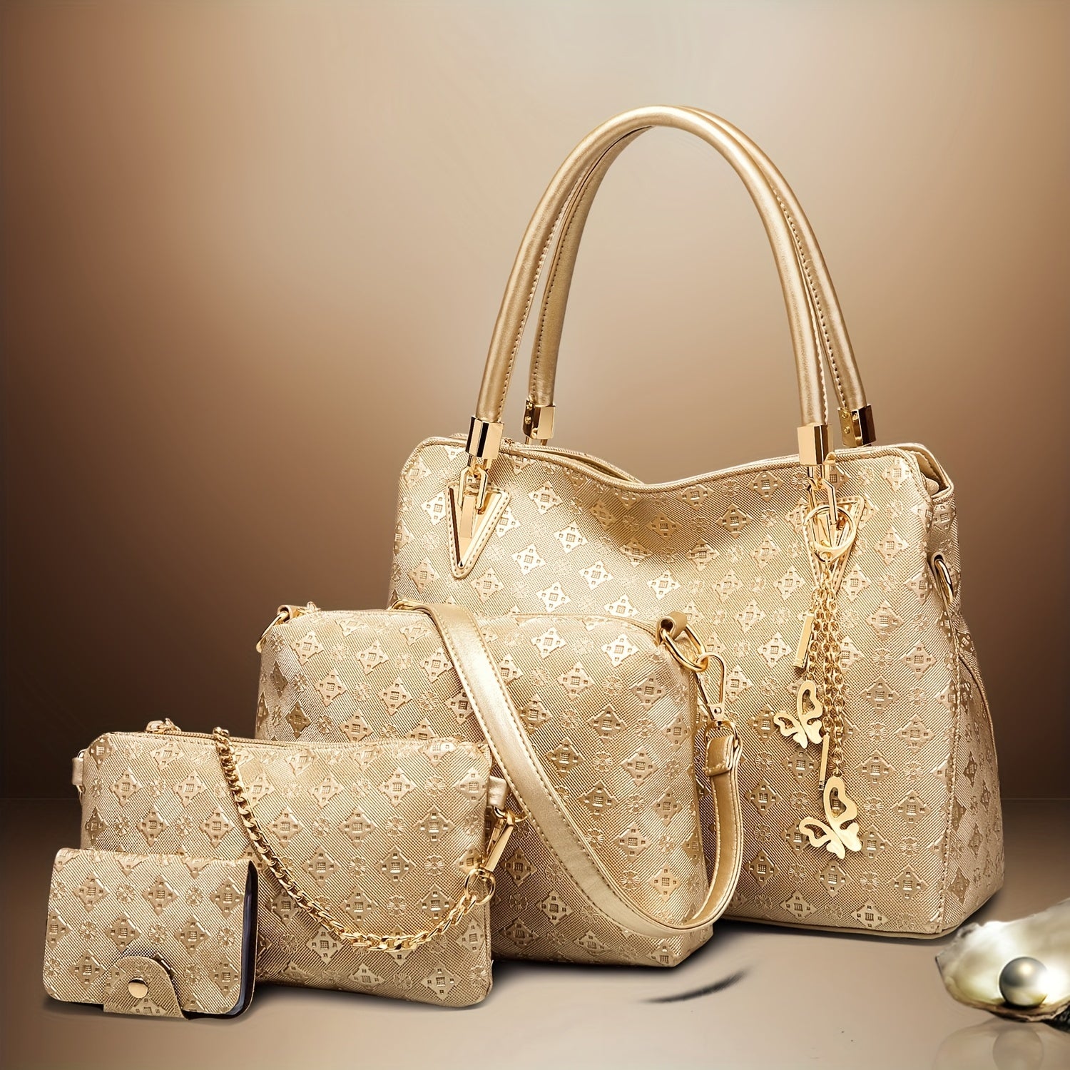 Kit 4 Bolsas de Luxo Victoria