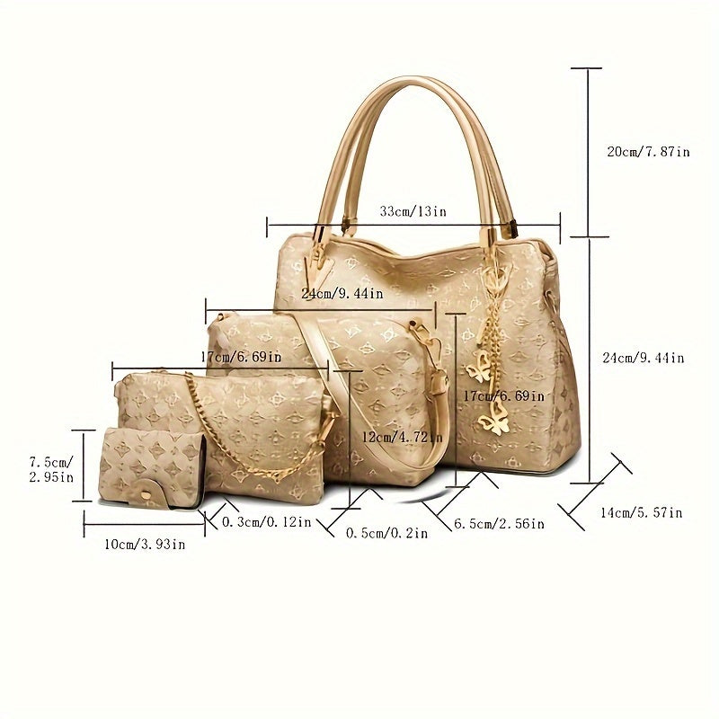Kit 4 Bolsas de Luxo Victoria