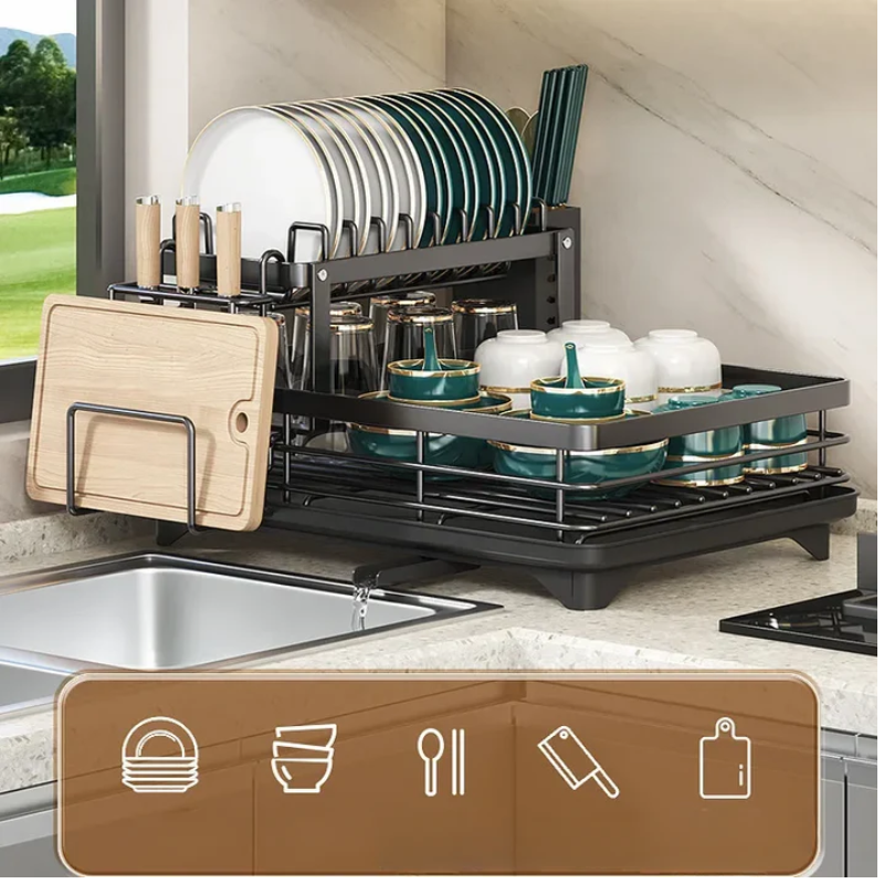 Escorredor de Louças em Aço Inox - (Promoção 2025)