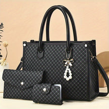 Bolsa Grande Feminina Olivia + 2 Bolsas de Brinde