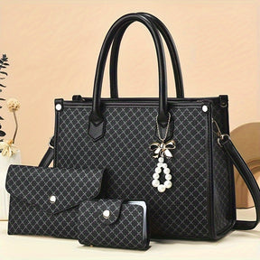 Bolsa Grande Feminina Olivia + 2 Bolsas de Brinde