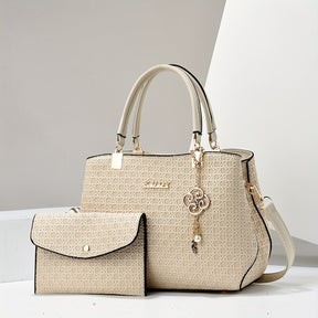 Bolsa de Ombro Isabella + Carteira de Brinde