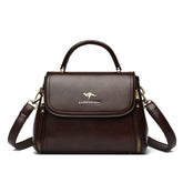 Bolsa de Couro Retrô Feminina