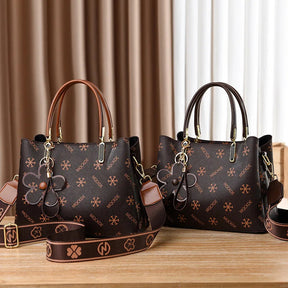 Bolsa de Couro Legítimo Mirabella + BRINDES