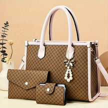 Bolsa Grande Feminina Olivia + 2 Bolsas de Brinde