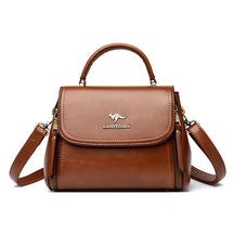Bolsa de Couro Retrô Feminina