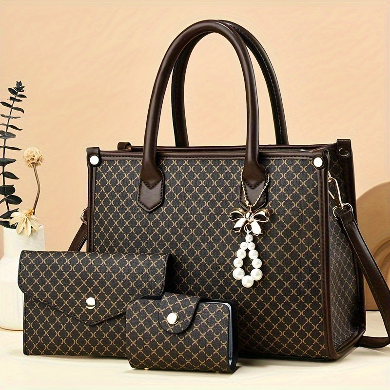 Bolsa Grande Feminina Olivia + 2 Bolsas de Brinde