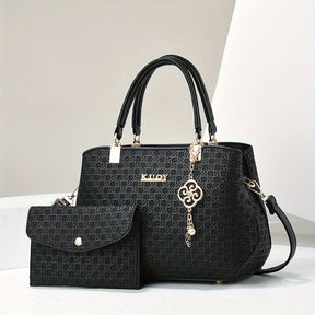 Bolsa de Ombro Isabella + Carteira de Brinde
