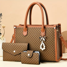 Bolsa Grande Feminina Olivia + 2 Bolsas de Brinde