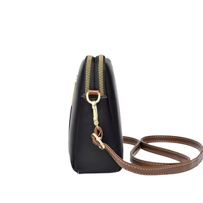 Bolsa de Ombro Fendy Feita em Couro